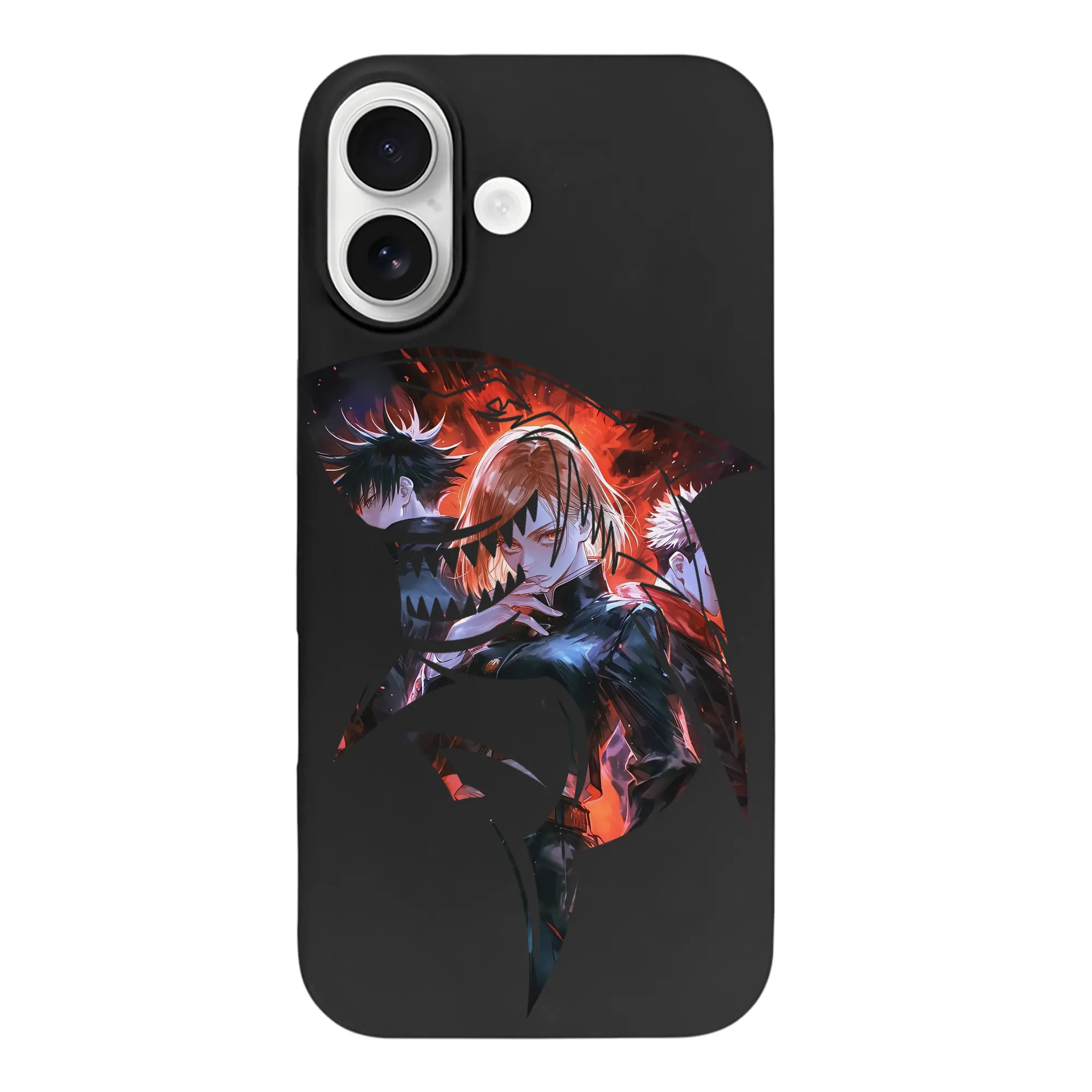 呪術廻戦 グッズ,釘崎 野薔薇 - iPhone 17 シリーズ シリコンケース 薄型 耐衝撃 指紋防止 ソフトタッチカバー 精密フィット 傷防止 保護ケース iPhone 17/17 Air/17 Pro/17 Pro Max 対応